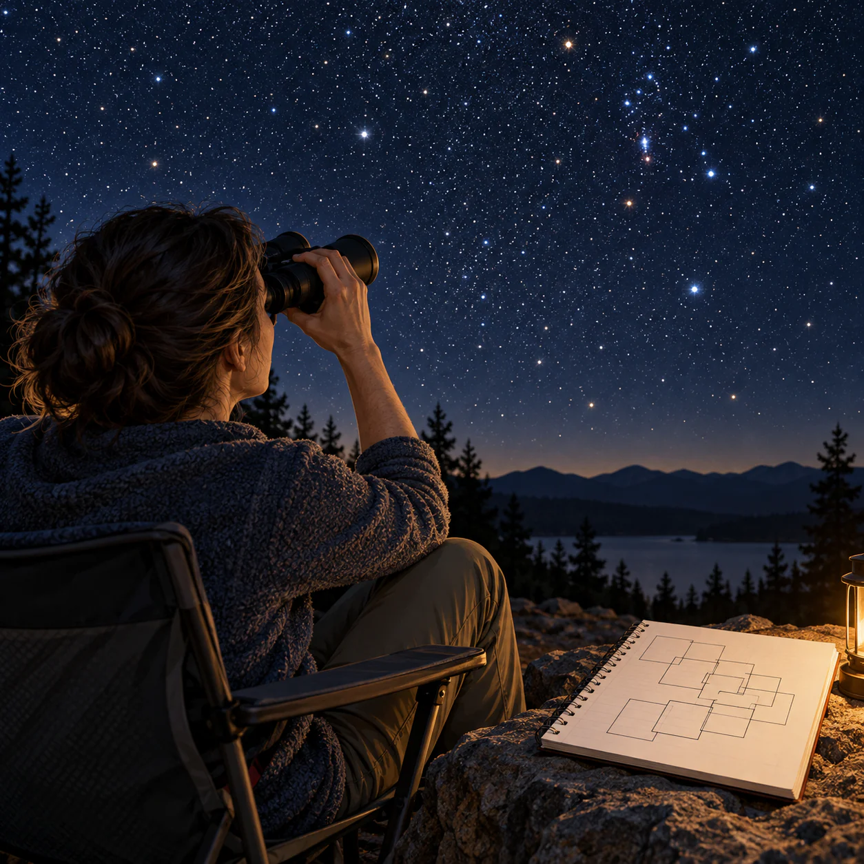 Sweep a Star Field With Binoculars Without Losing Your Place