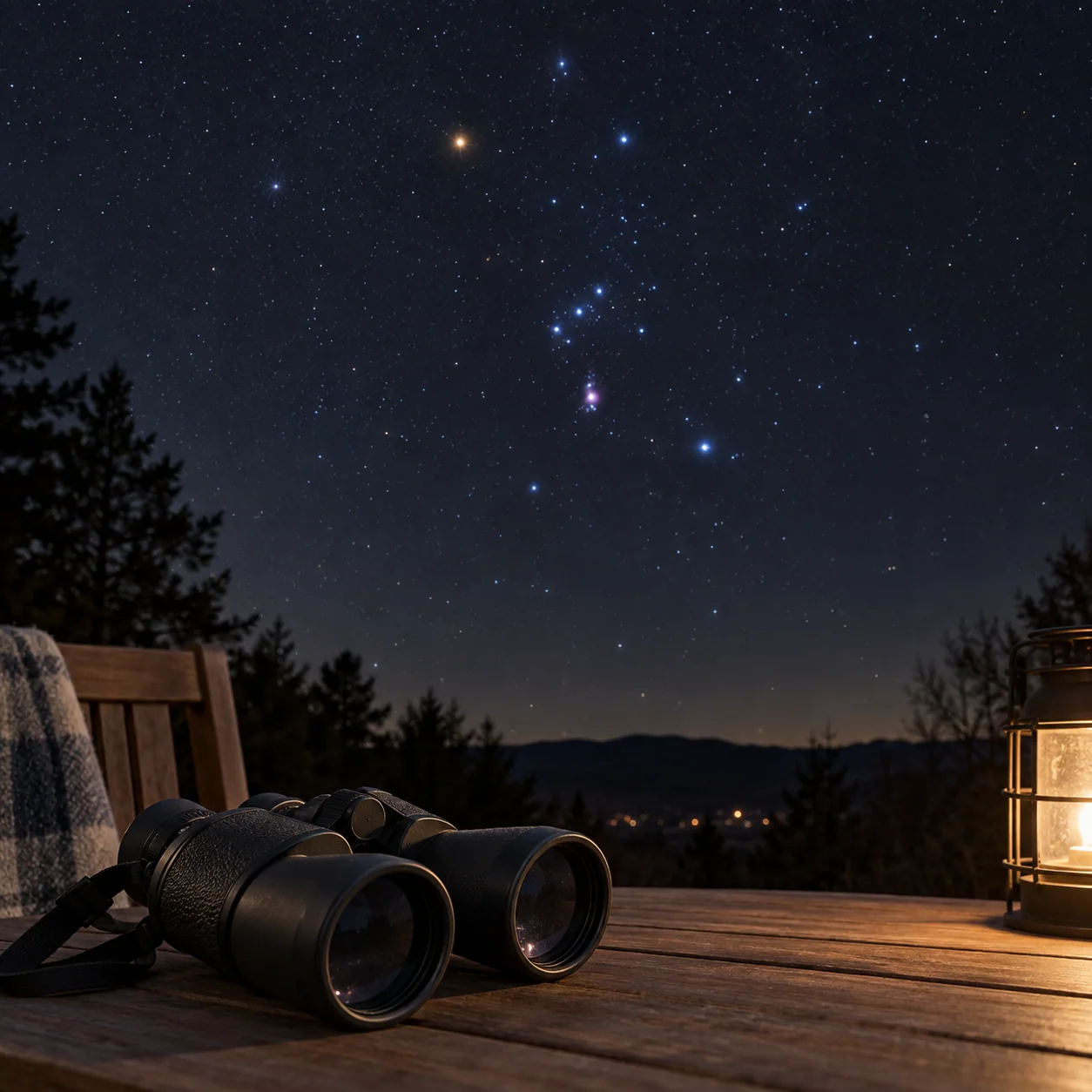 Use Binoculars to Explore Orion’s Sword in Winter
