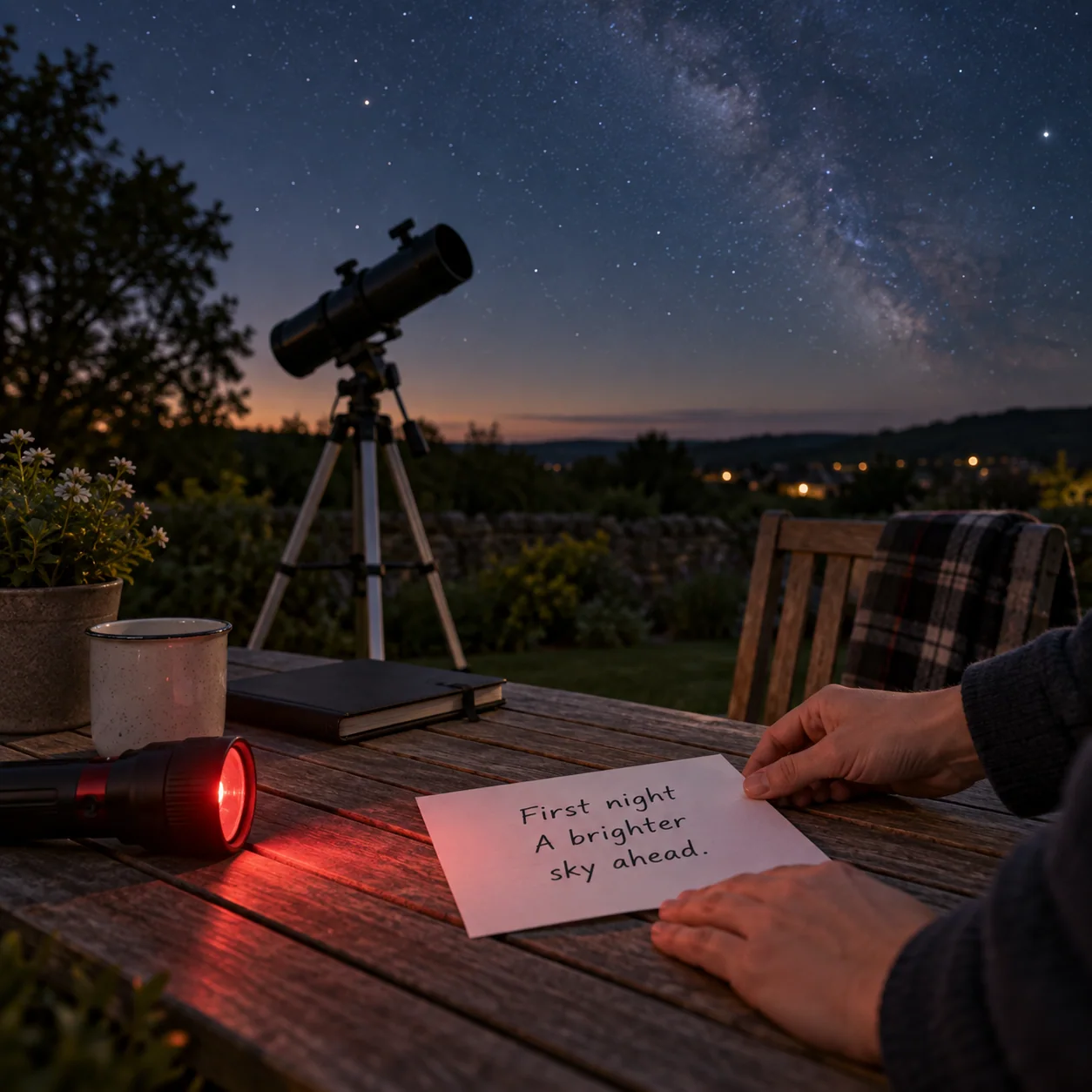 Closing illustration: Your First Night of Stargazing: A Twenty-Minute Plan